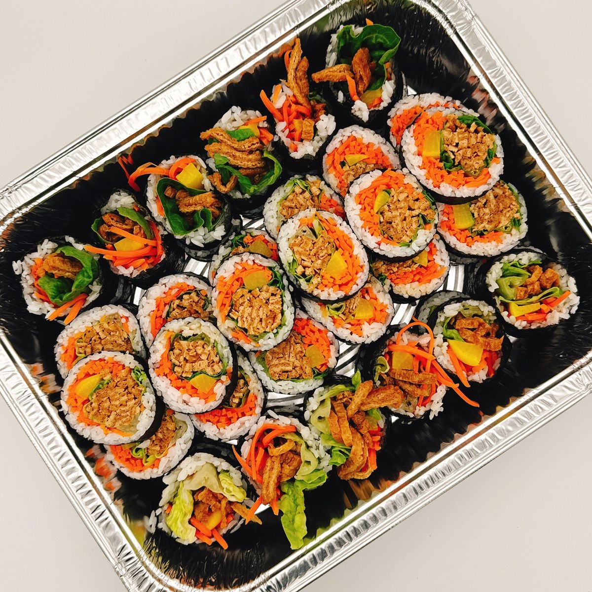 Kimbap catering tray